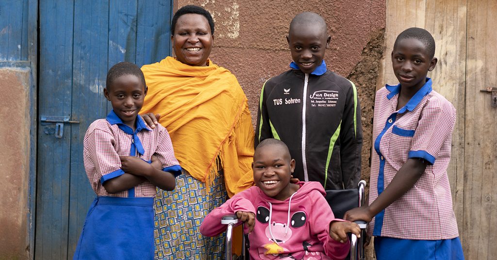 Cary is back with her family after years in an orphanage